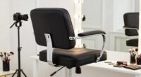 comfortable chairs enhance makeup sessions
