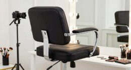 comfortable chairs enhance makeup sessions