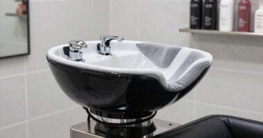 comfortable salon shampoo neck support