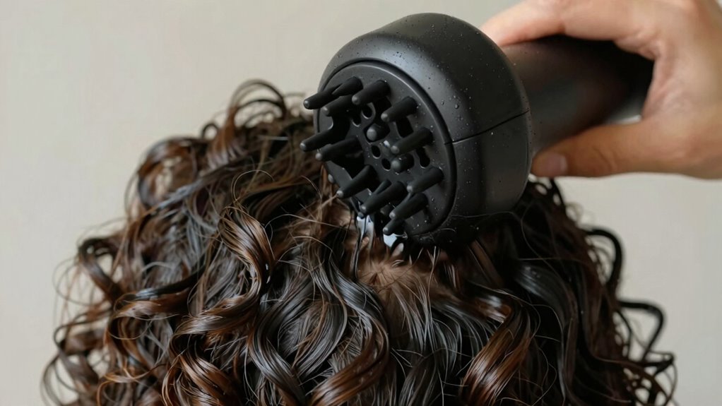diffuser techniques for defined curls
