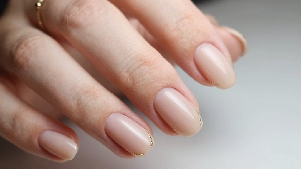 elegant short nail styling