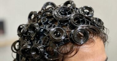 enhance curls with diffuser