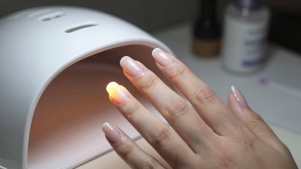 ensure thumbs receive proper uv exposure