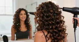 flat short lived hairstyle