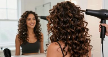 flat short lived hairstyle