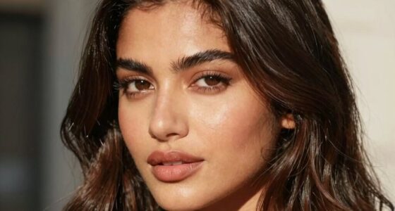 flattering face parting styles