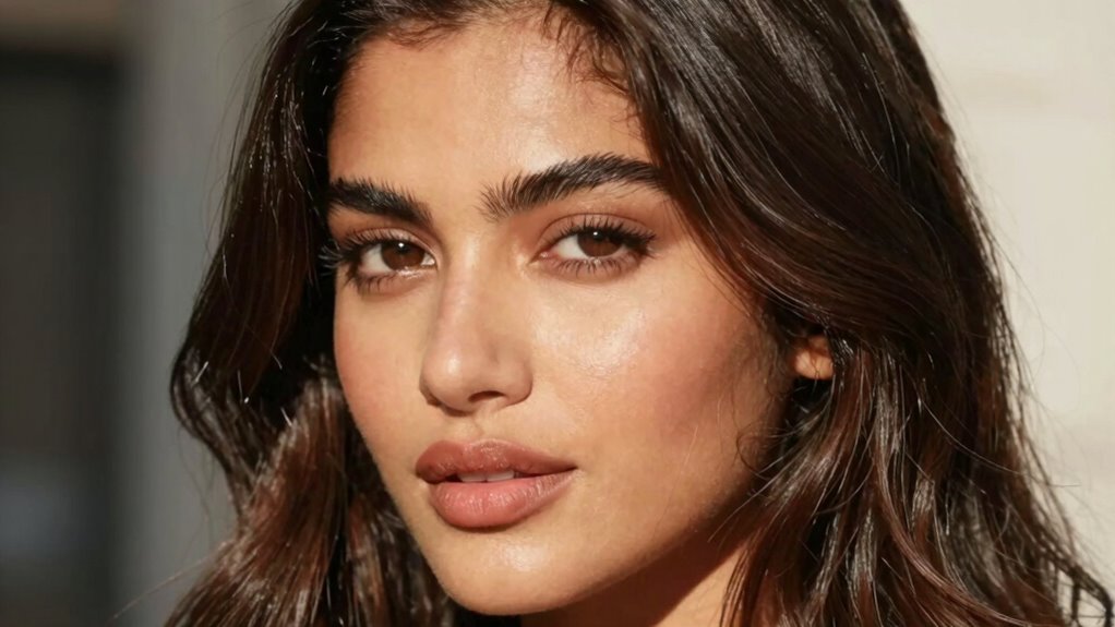flattering face parting styles