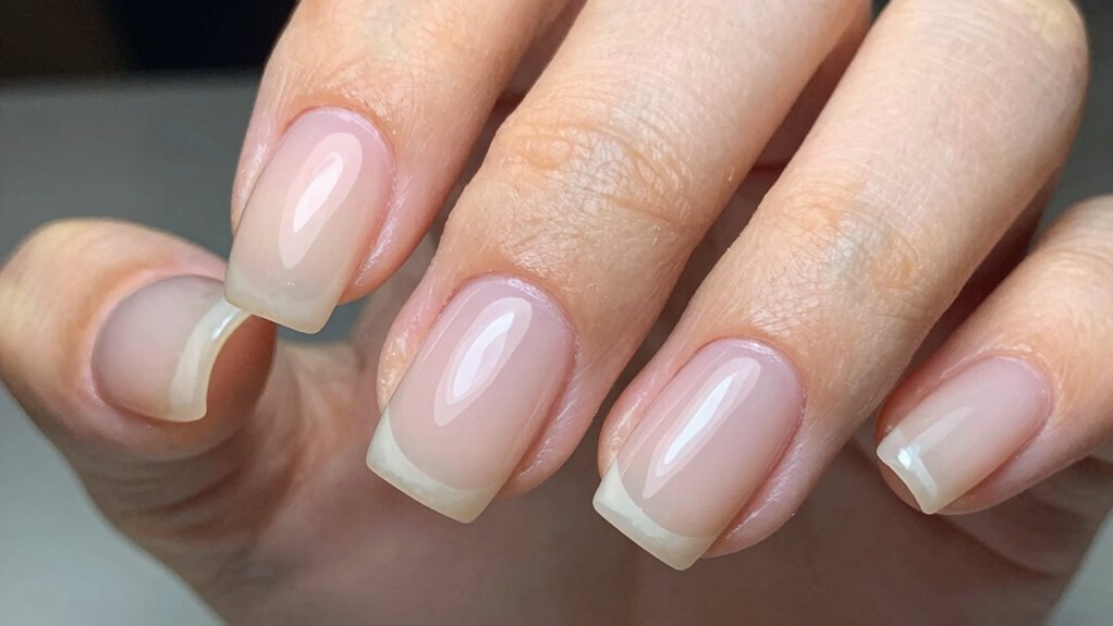 flawless sheer nail application