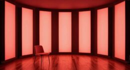 full body red light setup