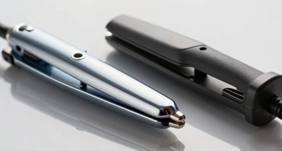 hair type specific flat iron materials