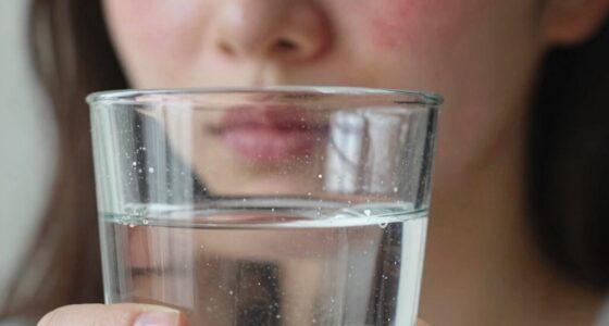 hard water damages skin