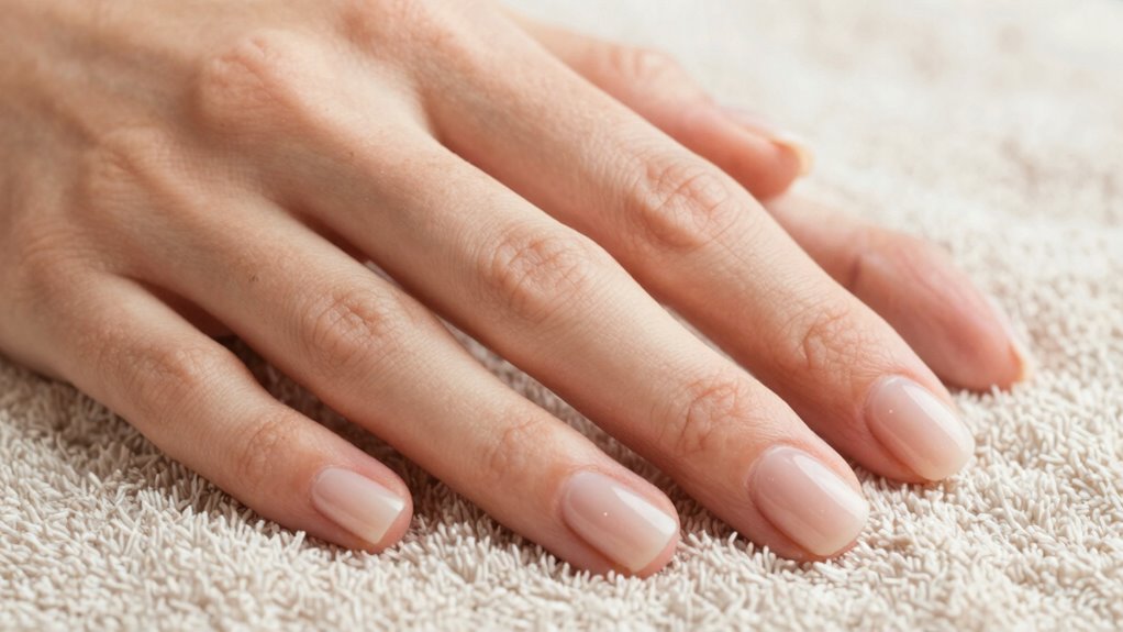healthy nourished well maintained nails