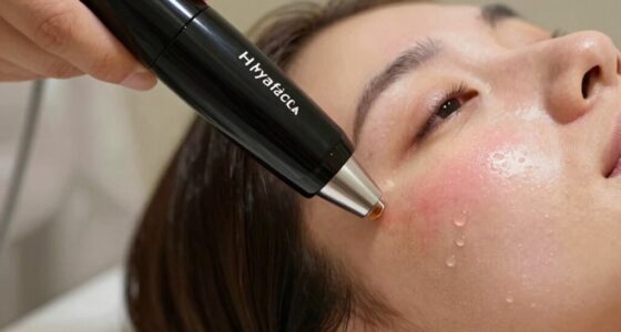 home hydrafacial suction risks