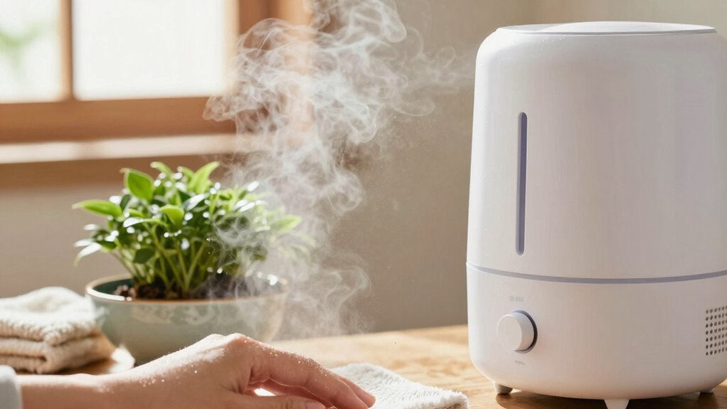 humidifier maintenance supports skin