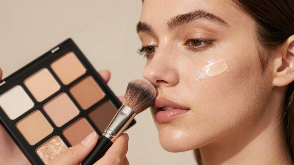 hydration and radiant makeup