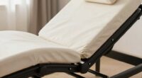 improved facial bed height adjustment