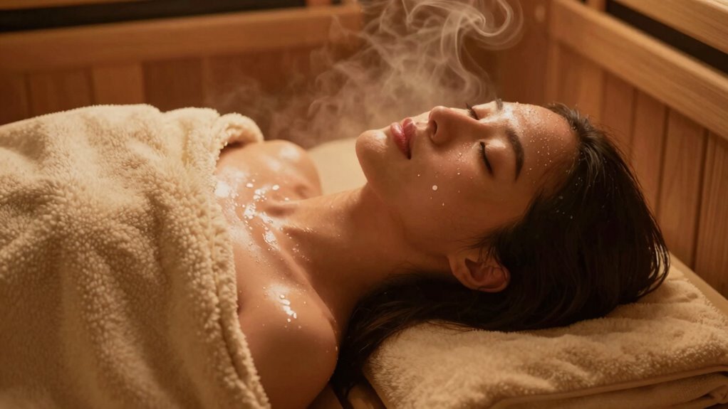 infrared sauna skincare benefits