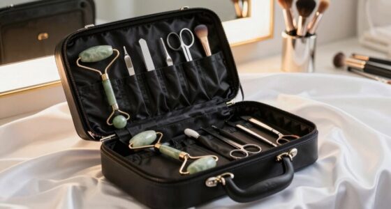 luxury beauty tool storage