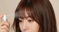 maintain fresh styled bangs