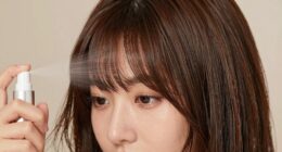 maintain fresh styled bangs