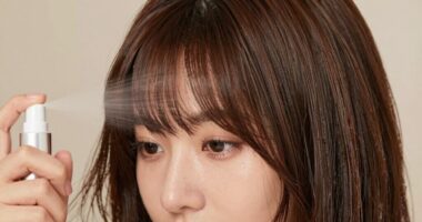 maintain fresh styled bangs