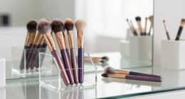 maintaining clean makeup brushes