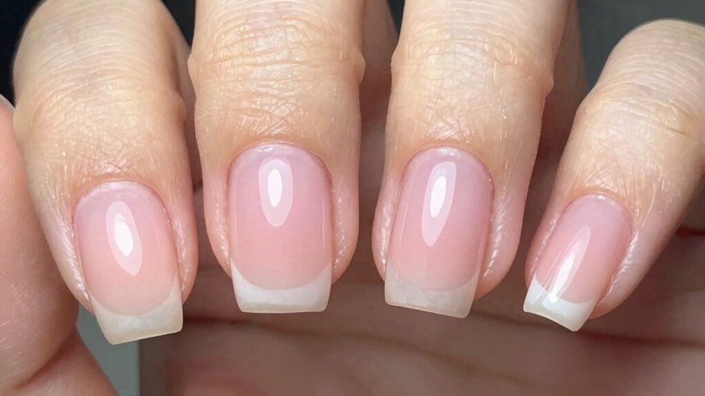 match tips to cuticle