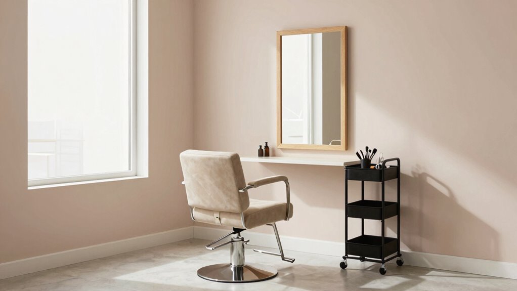 maximize small salon space