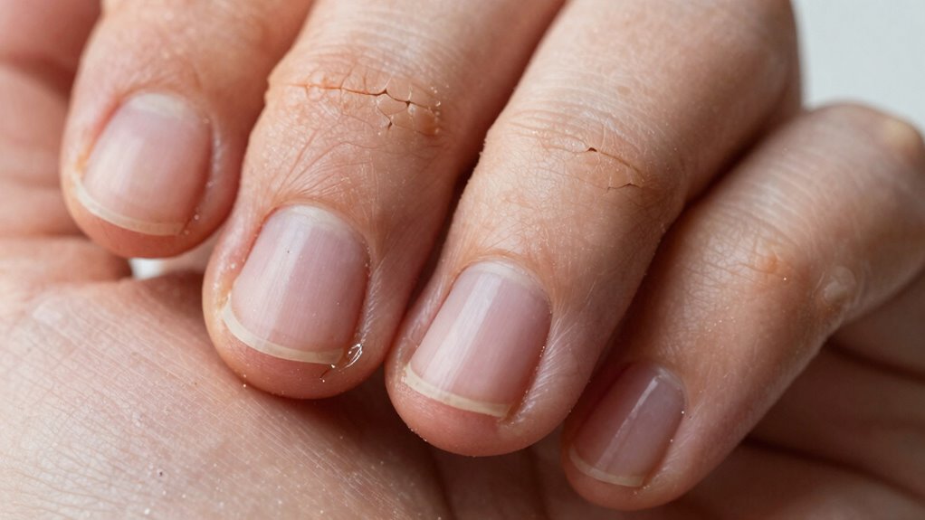nail dust causes skin dryness