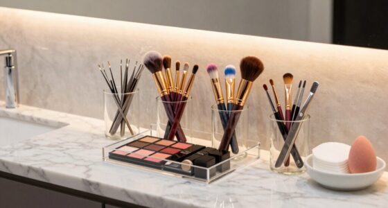 organize and use beauty tools