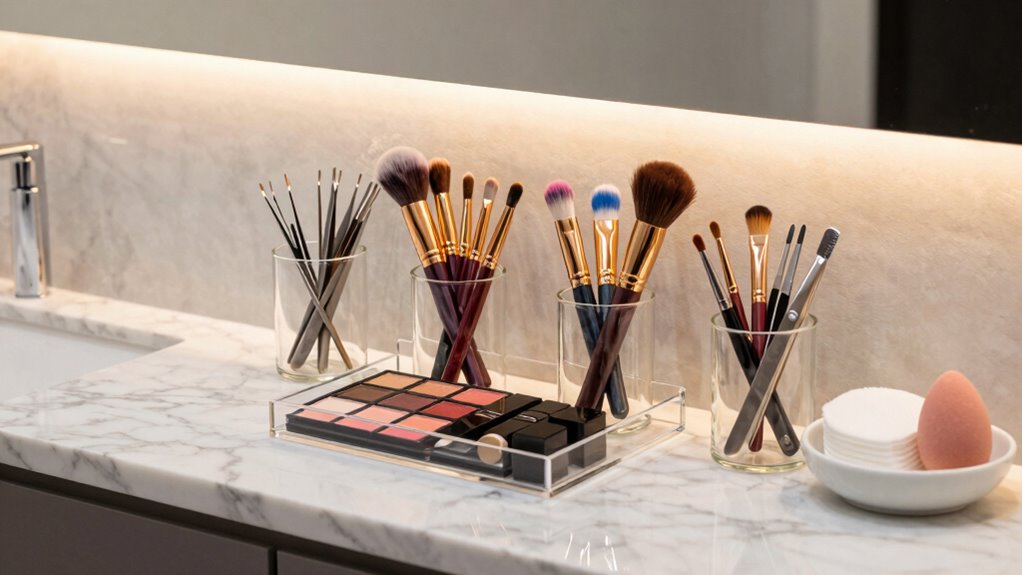 organize and use beauty tools