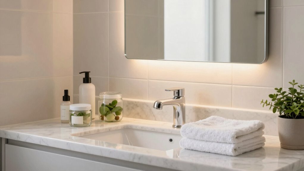 organized accessible beauty space