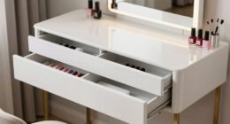 organized manicure storage zones