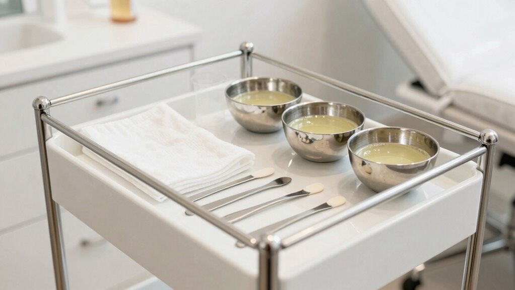 organized waxing supply system