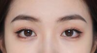 over applied eye makeup