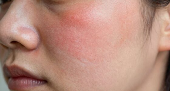 persistent redness despite gentleness