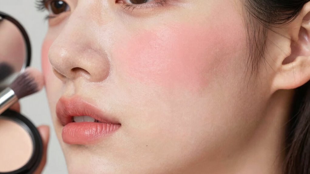 proper blush application techniques