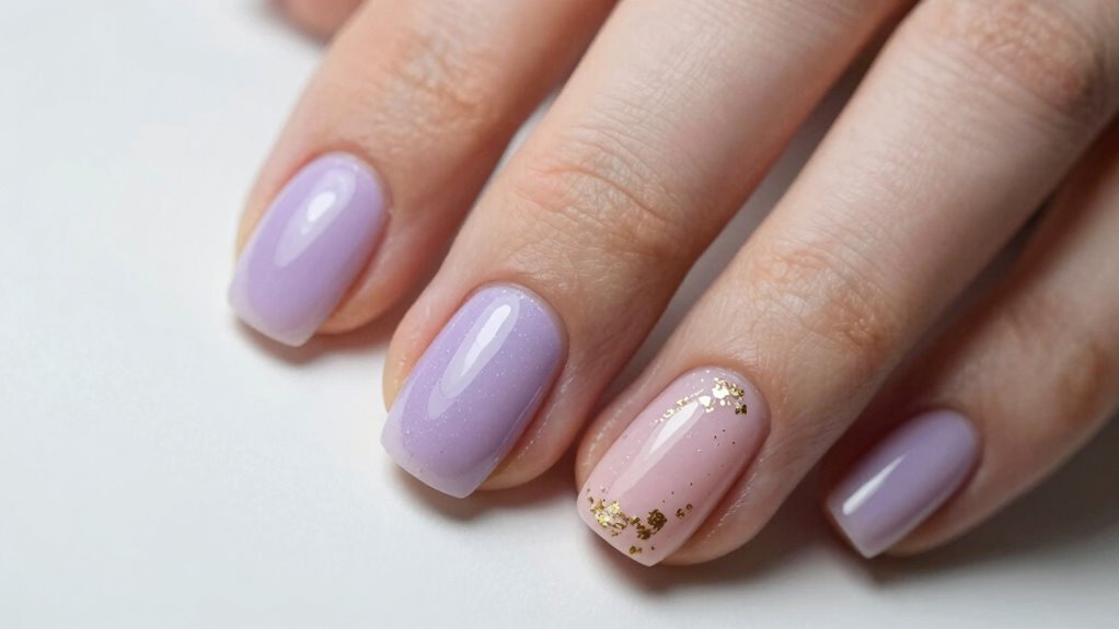 refined pastel nail enhancements