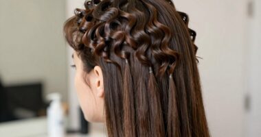 root focused hair crimping