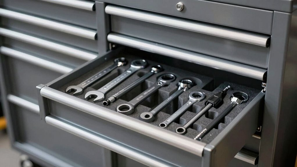 secure organized high value tools
