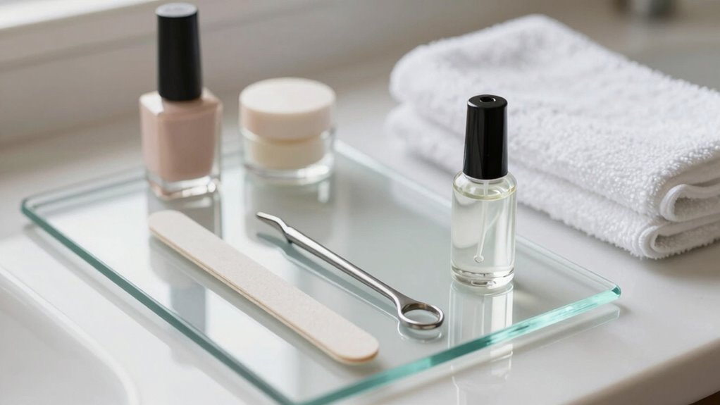 simple quick nail care
