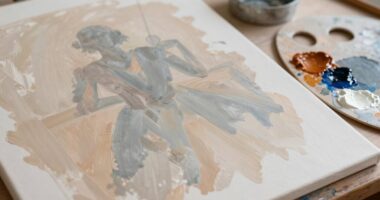 simplified underpainting technique