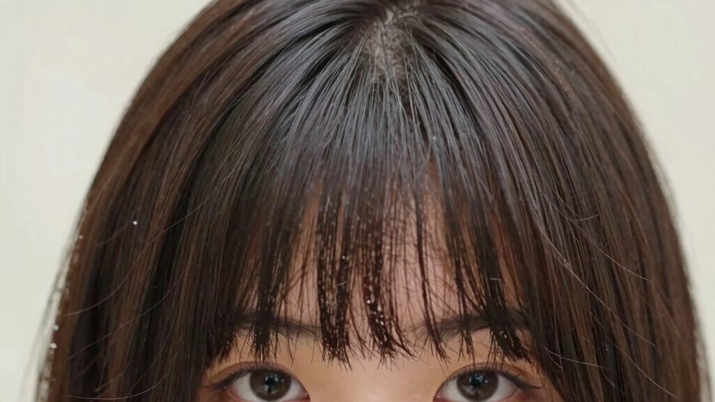 stylish tips for bangs