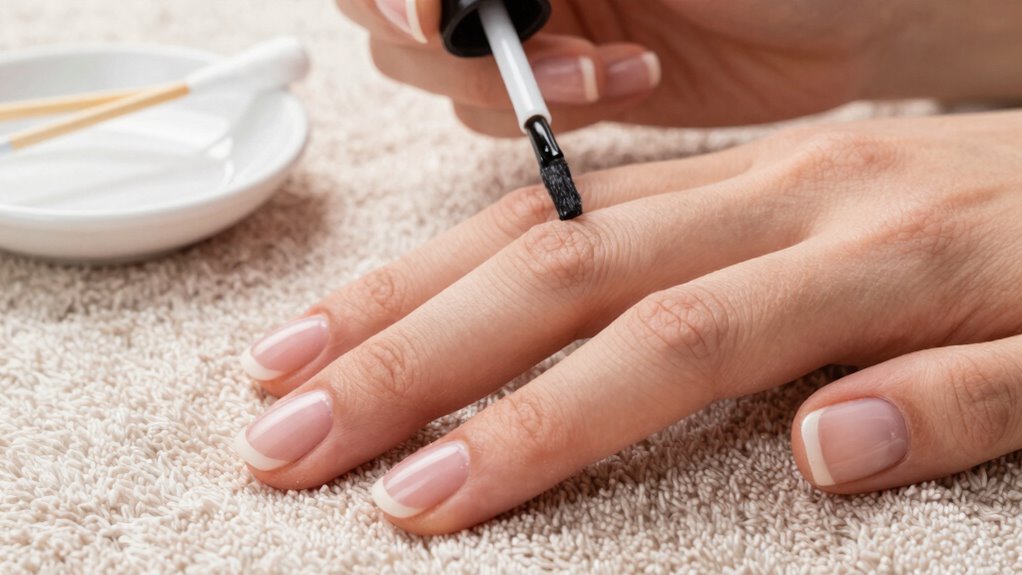 thorough prep ensures perfect nails