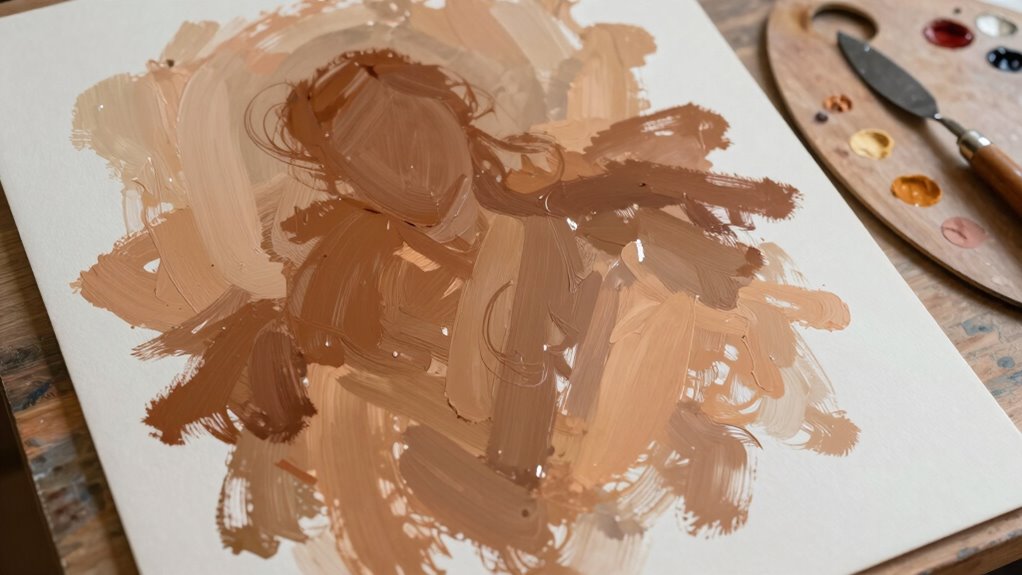 underpainting enhances color depth