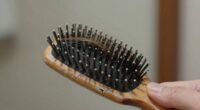 using a dirty brush