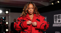 Queen Latifah Bundles Up in a Bold, Oversized Coat on the 2026 BET Awards Red Carpet