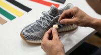 Bad Bunny’s Insanely Webbed adidas Sneaker Is Having Way Too Much Fun