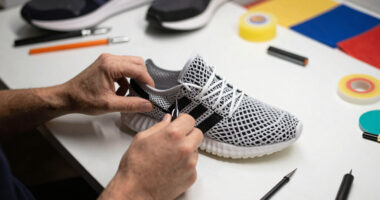 Bad Bunny’s Insanely Webbed adidas Sneaker Is Having Way Too Much Fun