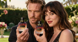 Dakota Johnson And Alexander Skarsgård Unveil Two New Valentino Beauty Scents